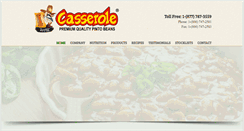 Desktop Screenshot of casserolebean.com